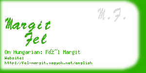 margit fel business card